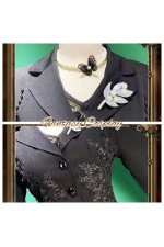 Identity V Entomologist Melly Plinius Phyllis Black Suit Cosplay Costume